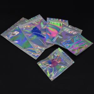 China Clear Holographic Facial Sheet Mask Packaging Pouch wholesale