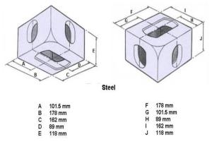 China shipping container corner castings for sale wholesale