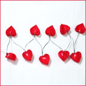 China Solar LED Nylon Lantern Chain Heart wholesale