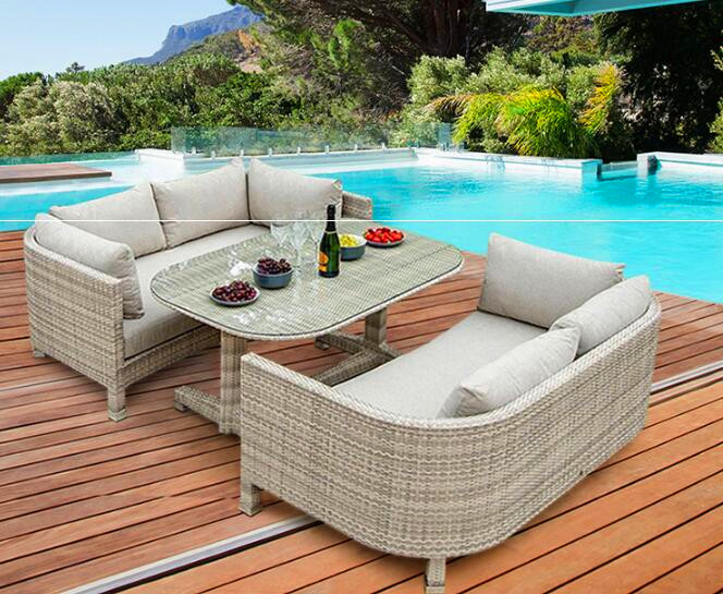 Wholesale Nordic Fashion Chair Indoor Outdoor Hotel Leisure Furniture Rattan Wicker Garden Sofa
