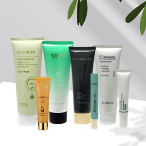China Printed Logo PE Cosmetic Hose Packing Hand Cream Cleanser Aluminum Plastic Tube wholesale