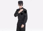 Formal Collar Security Dress Uniform Velcro Opening And Closing Chest Bag Design