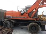 EX160WD USED HITACHI EX160WD WHEEL EXCAVATOR FOR SALE ORIGINAL JAPAN