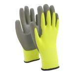 PU Coated Oil Resistant Mechanic Gloves , Washable Breathable Garden Gloves