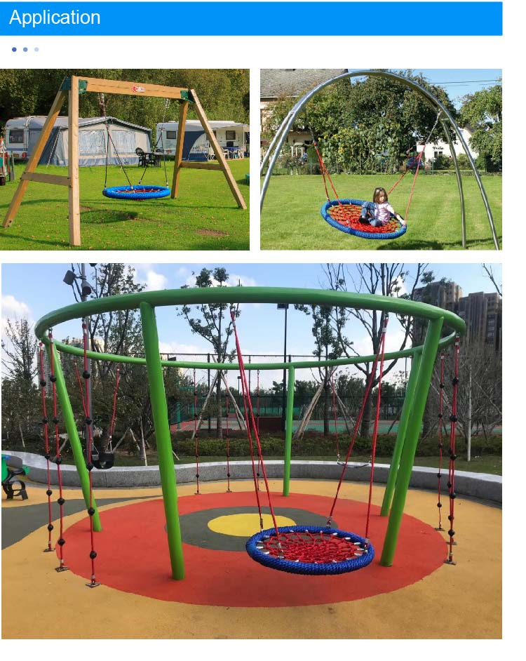 Playground Bird Nest Swing Chair Swing Set Kids Outdoor Swing Nest