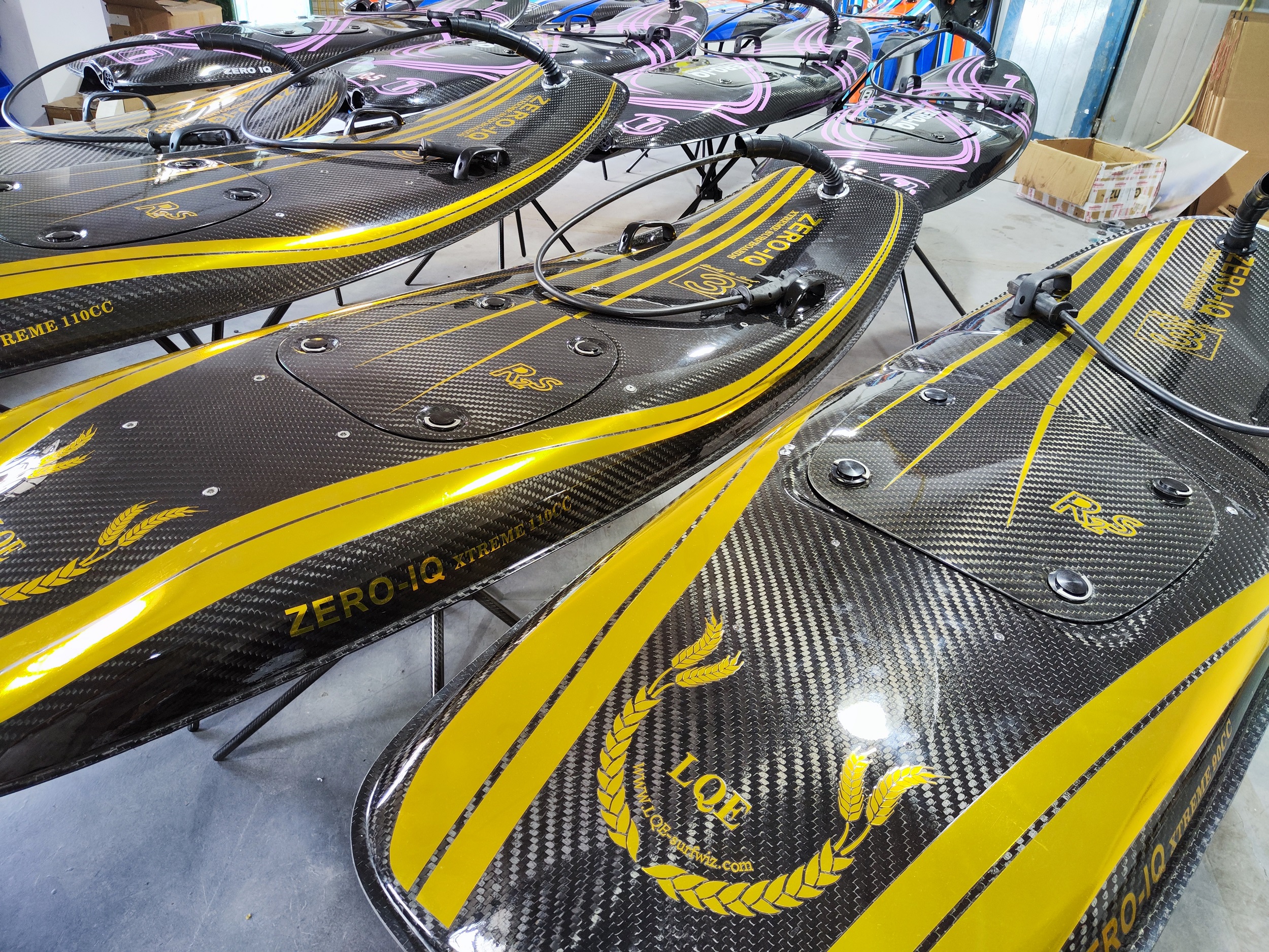 High Speed And High Power Electric Surfboard With Surfboard Electric Fins