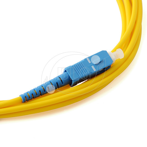 High Transmission Rate Fiber Optic Patch Cord With Different Connectors High Precision