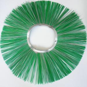 China Factory Direct Sales Iron Rings Street Sweeper Brush ISO9001 Road Wafer Brush wholesale