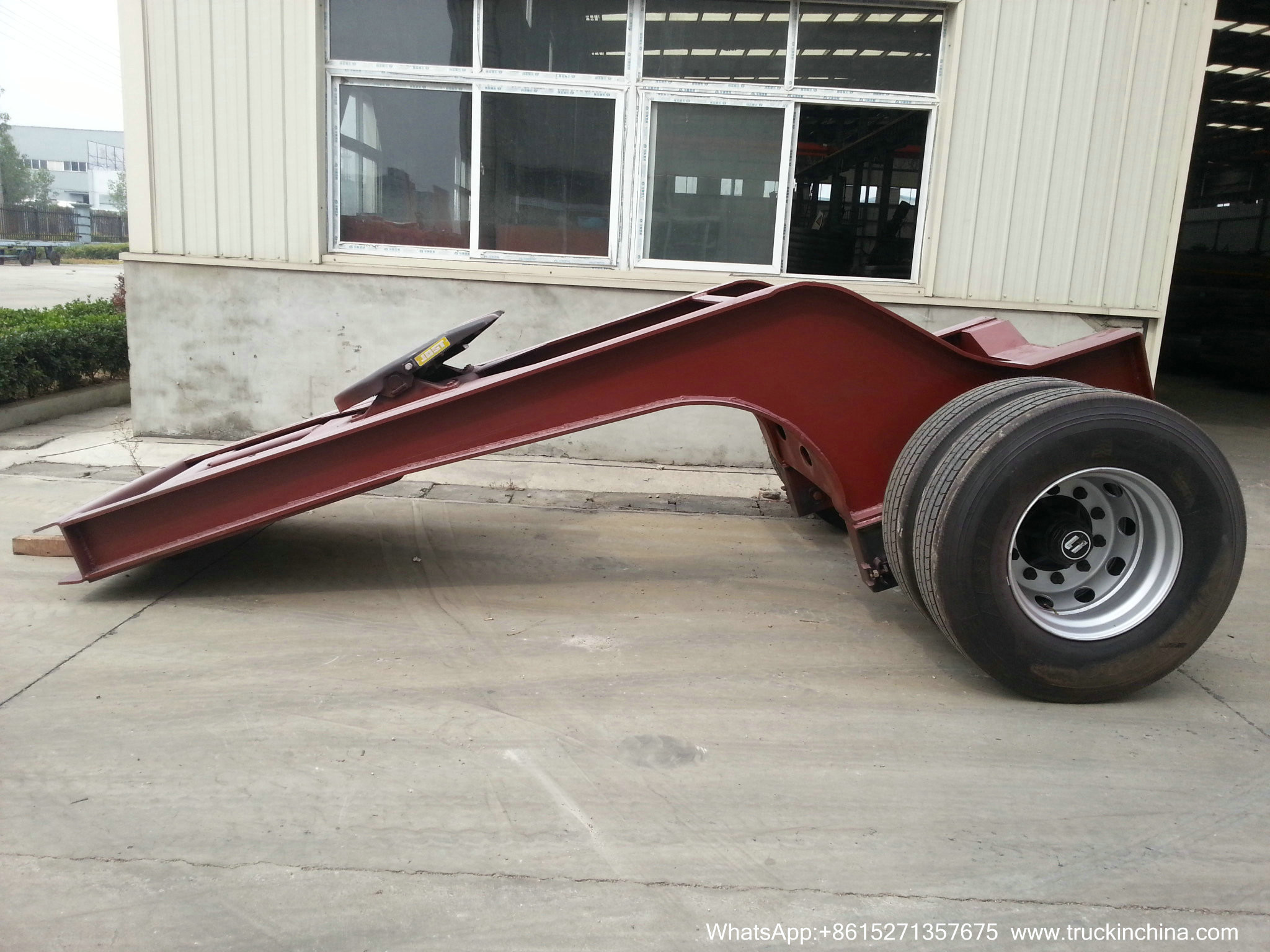 Gooseneck Lowbed Trailer Dolly for Heavy Duty Heavy Machine Lowbed Semi Trailer 80 ton 100Ton WhatsApp:8615271357675