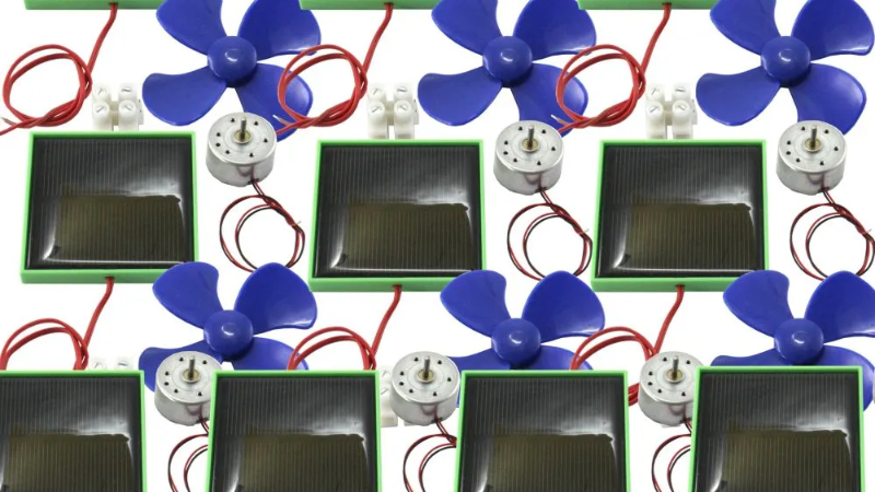 RF-300 motor Application in Solar Power Models