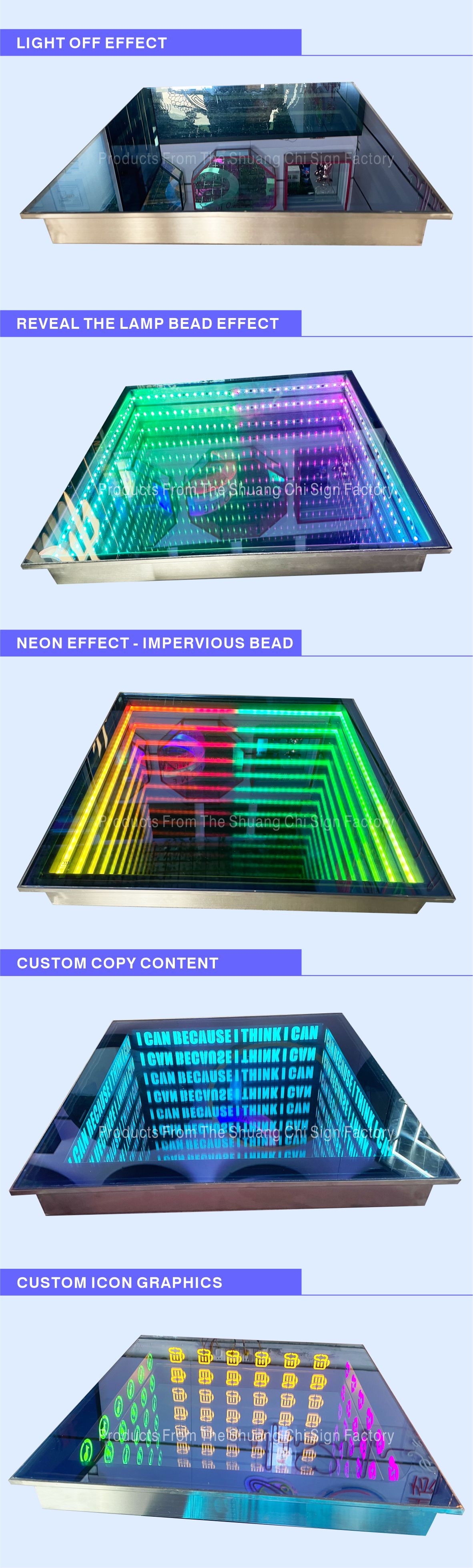 Unforgettable Events LED Dance Floor With 5050 RGB Led Lighted Floor Tiles