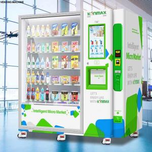 China Large Capacity Automatic Snack And Beverage Vending Machine 800w wholesale