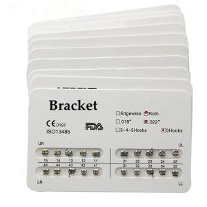 China Hospital Stainless Steel 0.022&quot; Dental Teeth Braces wholesale