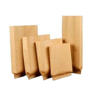 China Biodegradable Brown Oil Proof Takeaway Paper Bags OEM ODM wholesale