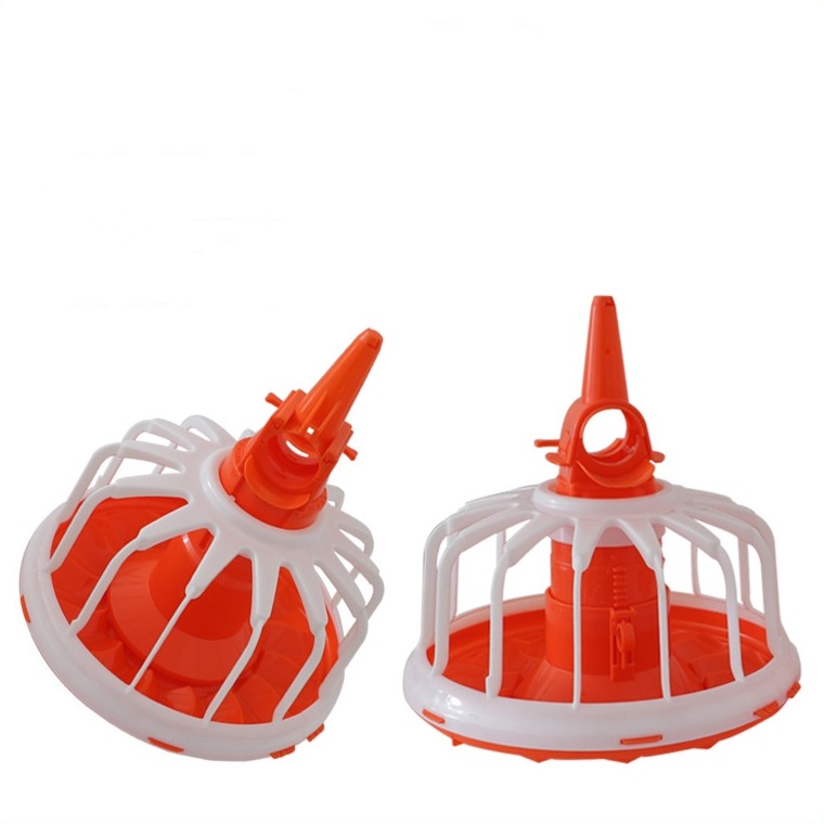 Plastic Portable Farming Poultry Feeder Drinker 1kg