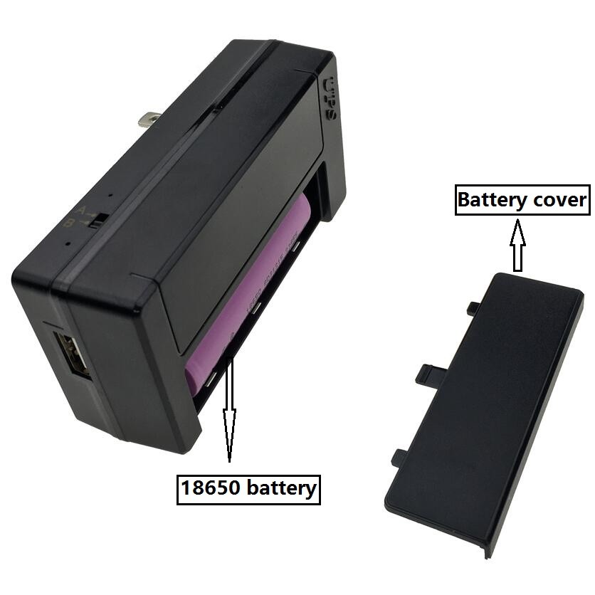 UL plug power supply 5v 2a power charger adapter with UPS function for ip camera