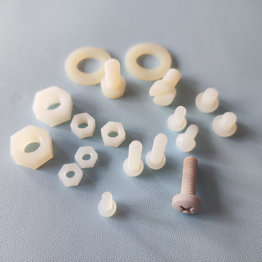 M3X10MM Plastic Hardware Products Philips PEEK PTFE PP PPS PVC Nylon Screws