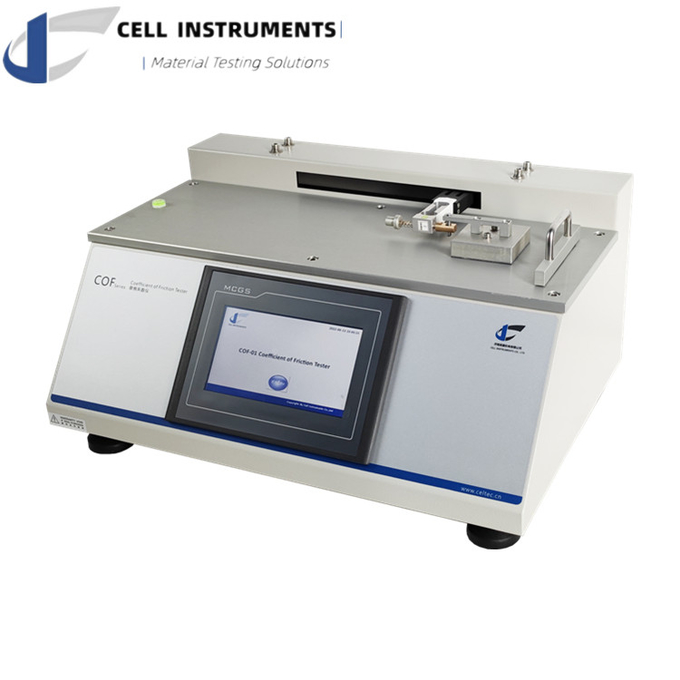 Lab Testing Equipment Coefficient of Friction Tester for pPE/LTPE/OPP/ PVC/ PPT/BOPP