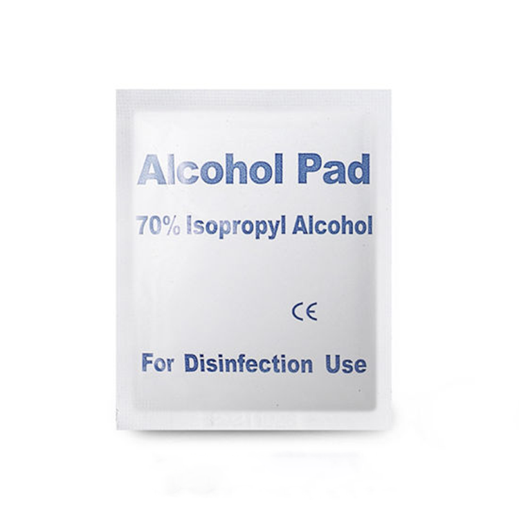 Medical Alcohol Swabs Wet Wipes , Alcohol Swabs Pads For Injections Control