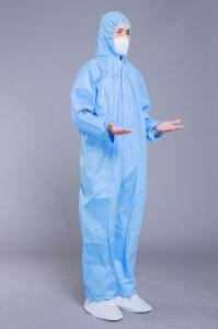 China SMS materials 35gsm Medical Disposable Coveralls wholesale