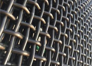 China Galvanized Mild Steel Crimped Woven Wire Mesh 10mm Carbon wholesale