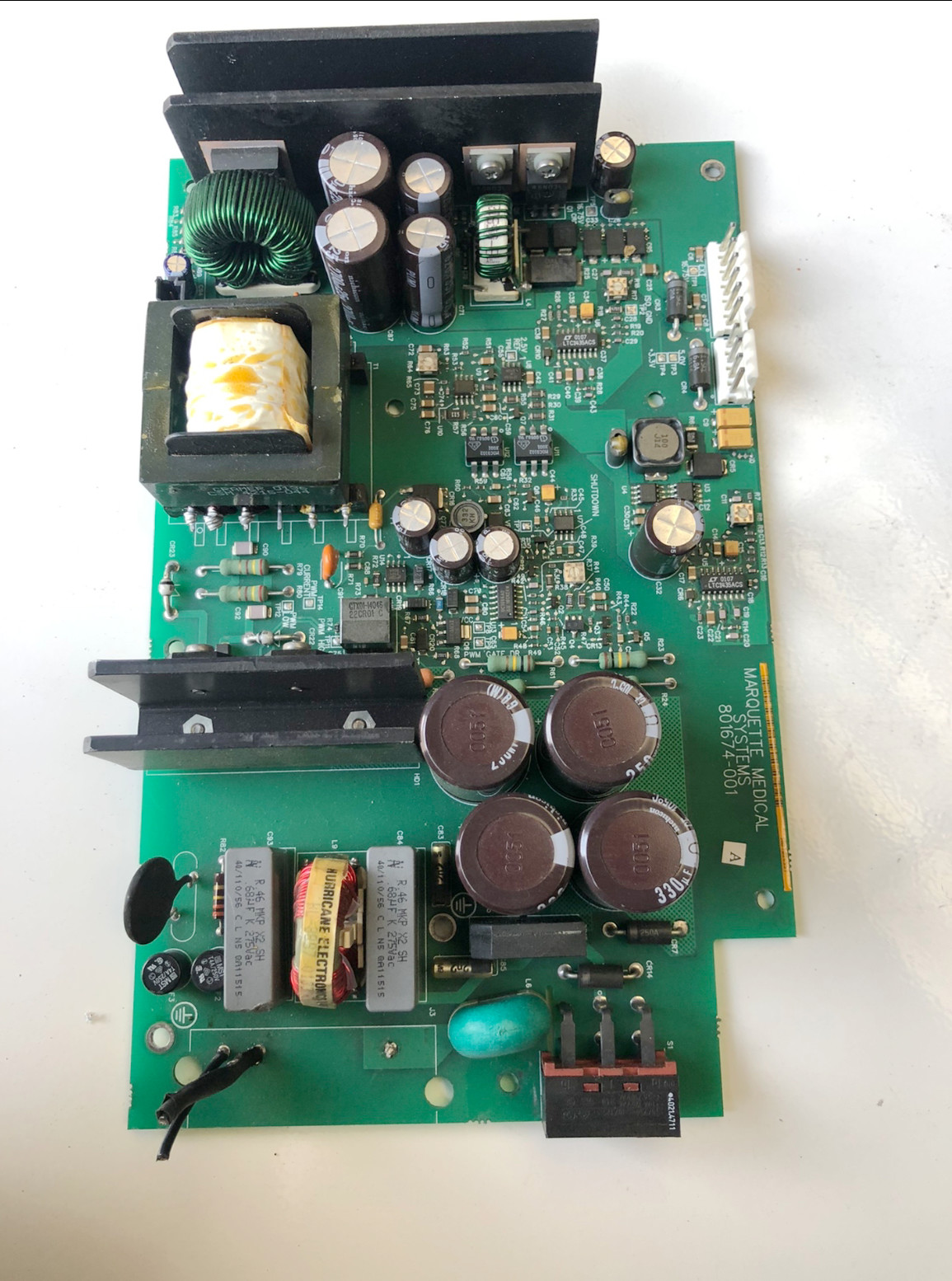 PN 801674-001 Power Supply Board For GE Solar8000 Solar8000i Solar8000m Patient Monitor Good Condition