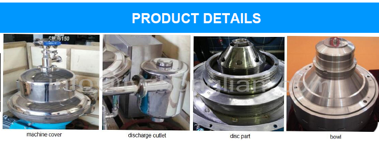 Automatic Centrifugal Separator Machine Disk Butterfly Separate Centrifuges