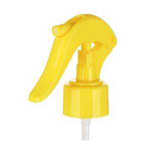 China Luxury Yellow PP Plastic Sprayer 28/410 Mini Trigger Sprayer wholesale