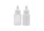 Clear Red Glass Essential Oil Bottle 30ml 50ml 100ml Frosted Clear Cosmetic