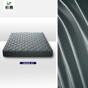 China Lightweight 180gsm Polyester Woven Fabrics Black Ticking Stripe Fabric wholesale