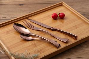 China Hotel Kitchen 255mm Luxury Stainless Steel Cutlery wholesale