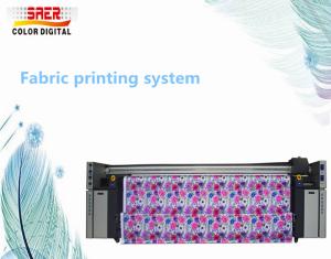 China CMYK Auto Feeding 6kw Digital Fabric Printing Machine wholesale