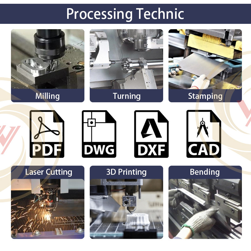 Customized Precision CNC Turning and Milling Parts with Surface Finish Options