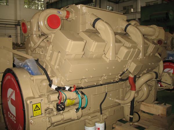 Quality 600KW Generator Inline 12 Cylinder Diesel Engine Compact Design KTA38-G2 for sale