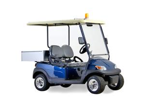 China 48V Electric 2 seats Utility Cart With Small Aluminum Box For Luggage wholesale