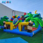 Commercial pvc fun city jumping bounce house inflatable amusement park for kids