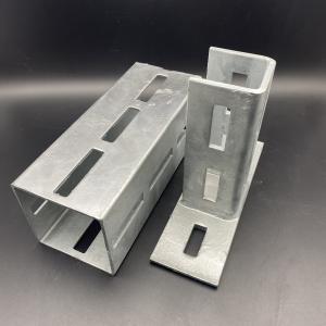 China Metal Galvanized Steel 65x15.5mm Slotted Square Channel wholesale