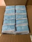 3-Ply Face Cover Face Masks Non-woven Adult Protective Mask in Blue for