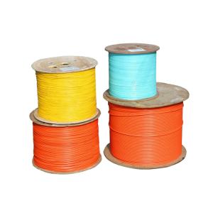 China Tight Buffer Simplex Indoor Single Mode Fiber Optic Cable 1000m wholesale