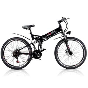 China 8 Magnet Pedal Assist 48V 10AH MTB Style Foldable Electric Bicycle 24 Inch 26 Inch Optional One Seat wholesale