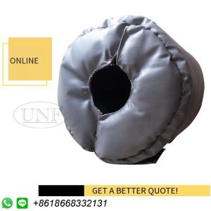 China Removable 40% Energy Saving Flange Thermal Insulation Covers For Turbocharger wholesale