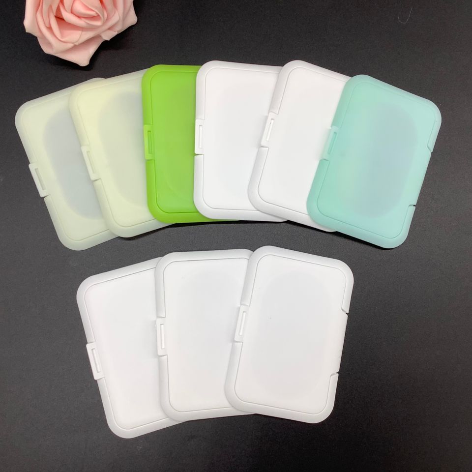 Polypropylene Baby Wipes Plastic Lid 84mm Flip Top Cap