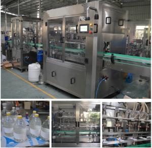China Fast Speed Water Bottle Packing Machine / Customized Bottling Line Equipment wholesale
