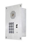 Flush Mounted Analog Door Intercom , Rugged Clean Room Phone