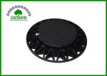 130LM/W Post Top LED Street Lights , Outdoor Garden Lighting 80W Circular LED