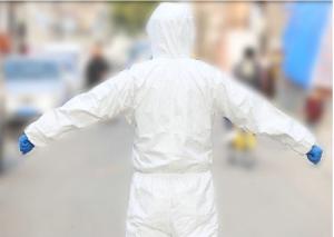 China Waterproof Personal Protective Non Woven Coverall CE ISO13485 Certificate wholesale