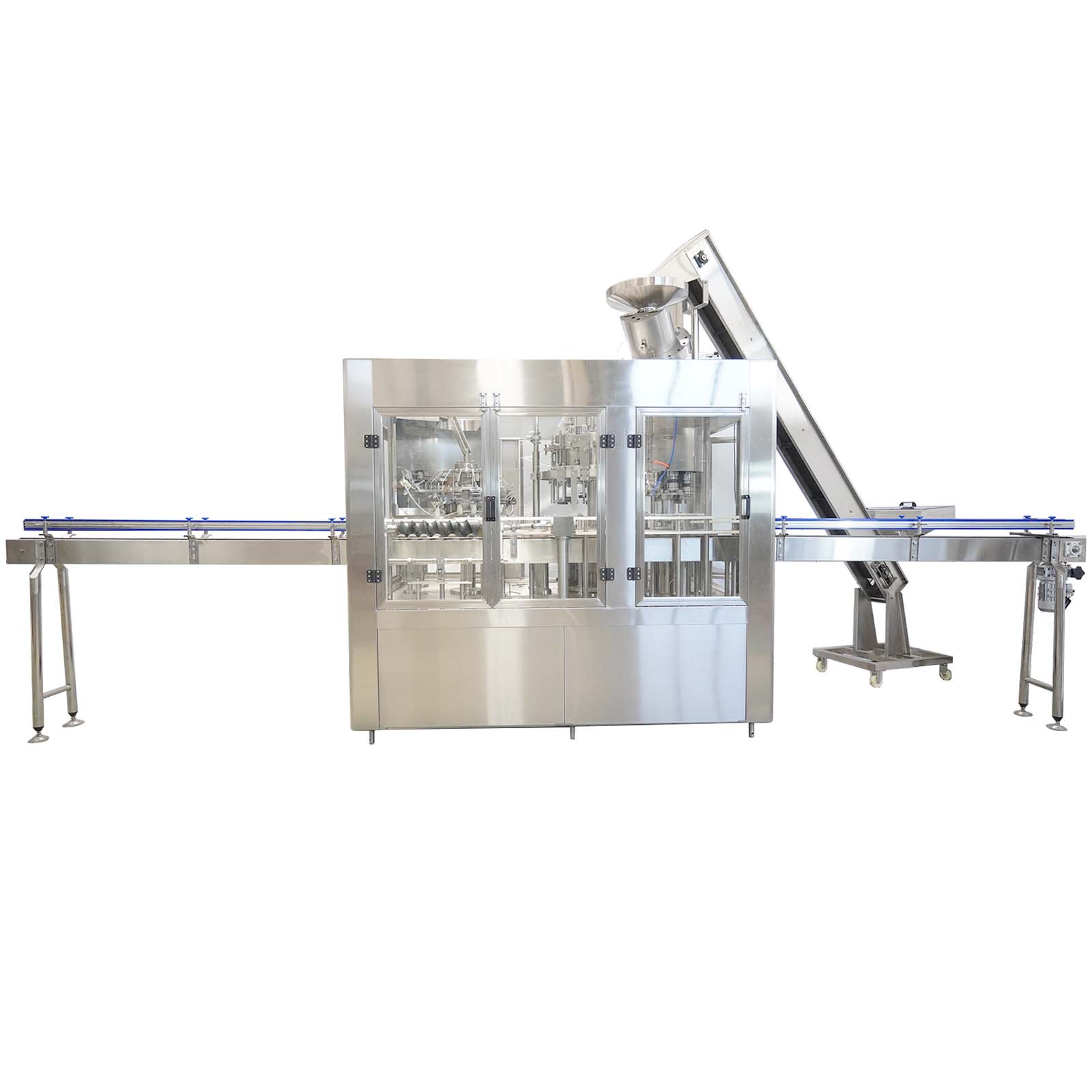 2000BPH Carbonated Soft Drink Filling Machine High Productivity