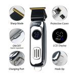 Cordless Electric Waterproof Hair Trimmer Groin Mens Body Skinsafe