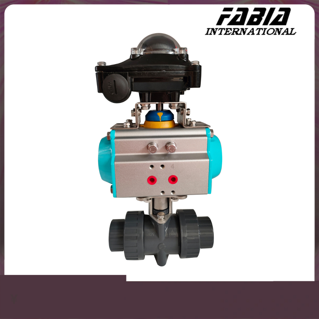PVC Ball Valve Perfect For Industrial Applications DN10-200