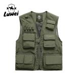 2022 Custom Printed Logo Fishing Hiking Tactical Outdoor Utility Multi Pocket